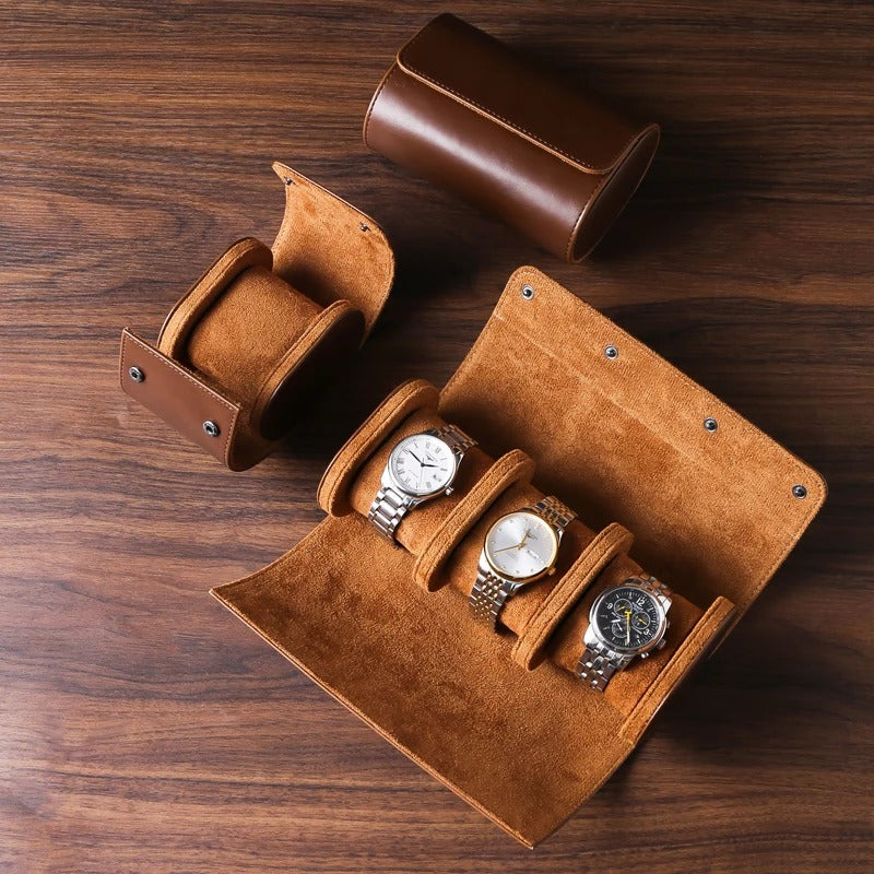 Savilly® Watch Roll Caramel